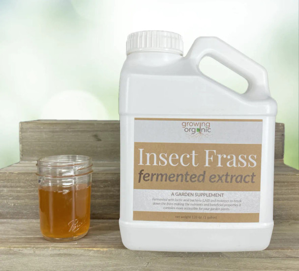 Growing Organic - Insect Frass Fermented Extract 1/2 Gallon 