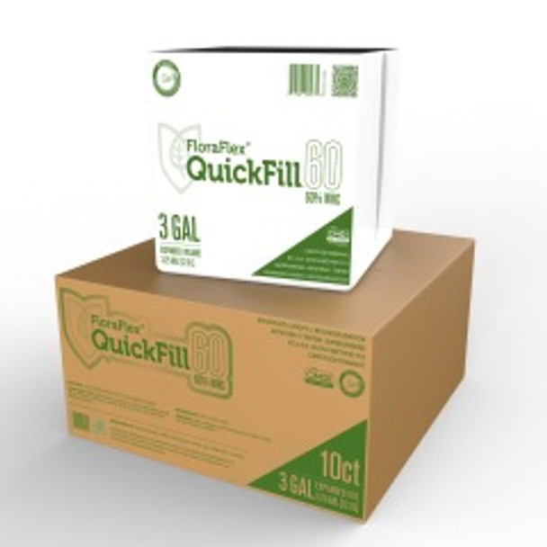 3 Gal QuickFill™ | 60% WHC | Expandable Organic Coco Coir Plant Medium (EACH)