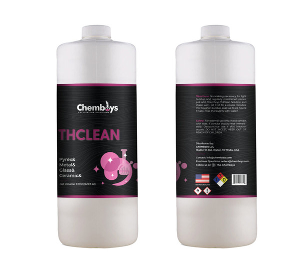 Chemboys THClean - Glass, Ceramic, Metal, Pyrex Solution - 1 Qt
