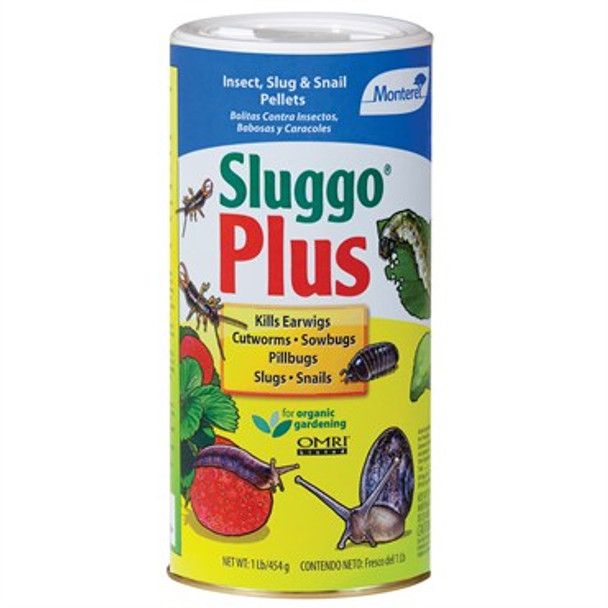 Monterey® Sluggo® Plus Snail & Slug Bait - 1lb - Pellets