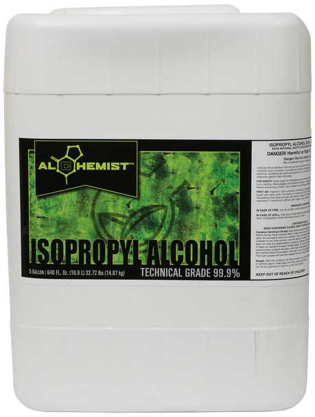 Alchemist Isopropyl Alcohol 99.9% - 5 Gallon