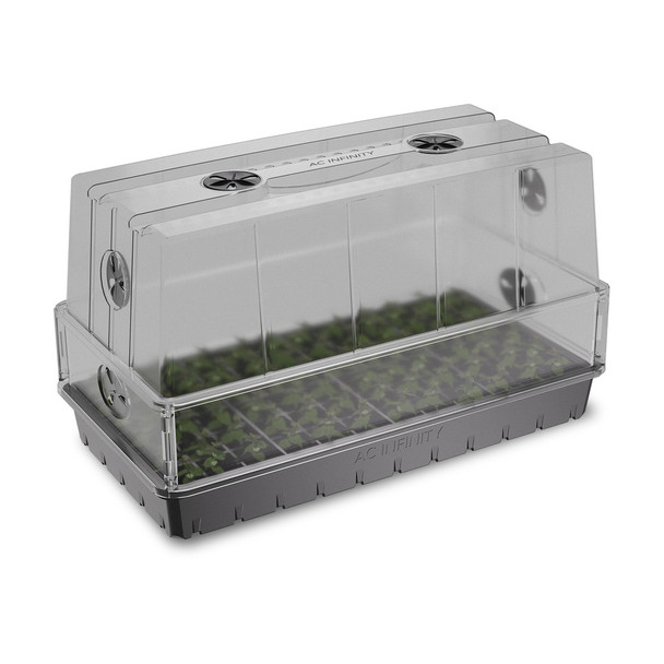 AC Infinity Heavy Duty XL Humidity Dome with Height Extension, Large Propagation Kit, 6x12 Cell Tray