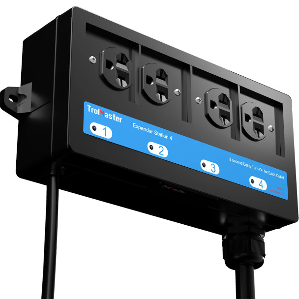 TrolMaster Hydro-X 4RS-1 4Outlet Expander Station w/ Trigger Cable