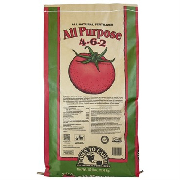 Down to Earth™ All-Purpose Mix 4-6-2 - 50lb - OMRI Listed®