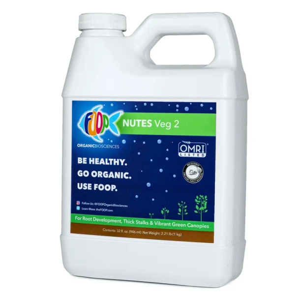 FOOP Nutes Veg 2 - 32oz