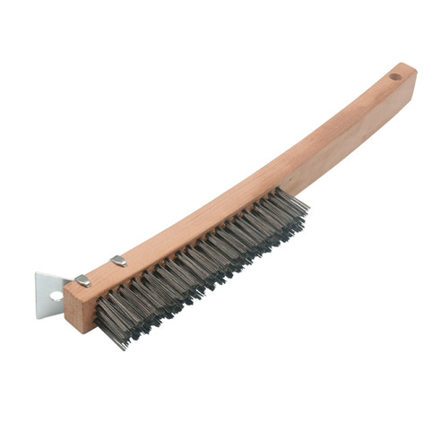 CEPILLO DE ALAMBRE, CON MANGO Y ESPATULA