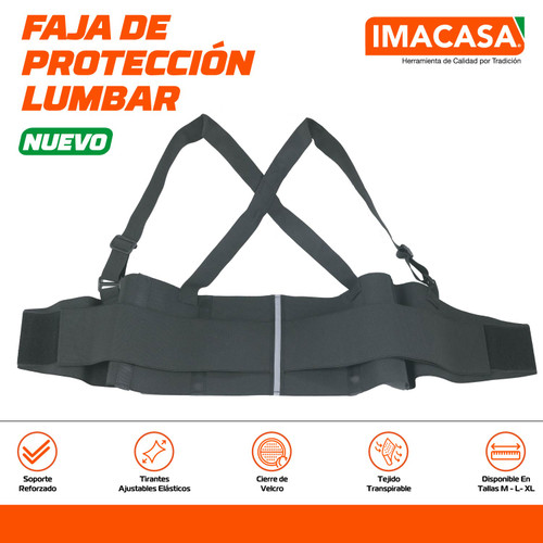 FAJA DE PROTECCIÓN LUMBAR