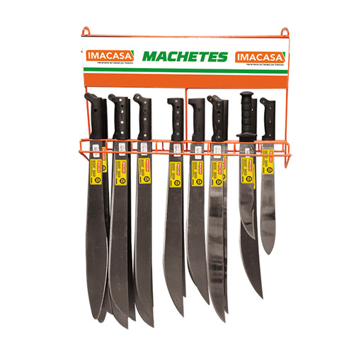 RACK DESPACHADOR, MACHETES, PARED