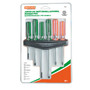 JUEGO DE DESTORNILLADORES 6 PZS , MANGO PVC