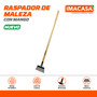 RASPADOR DE MALEZA, CON MANGO