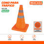 CONO PARA TRÁFICO, FRANJA REFLECTANTE, EXPANSIVO