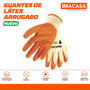 GUANTES DE LÁTEX, ARRUGADO