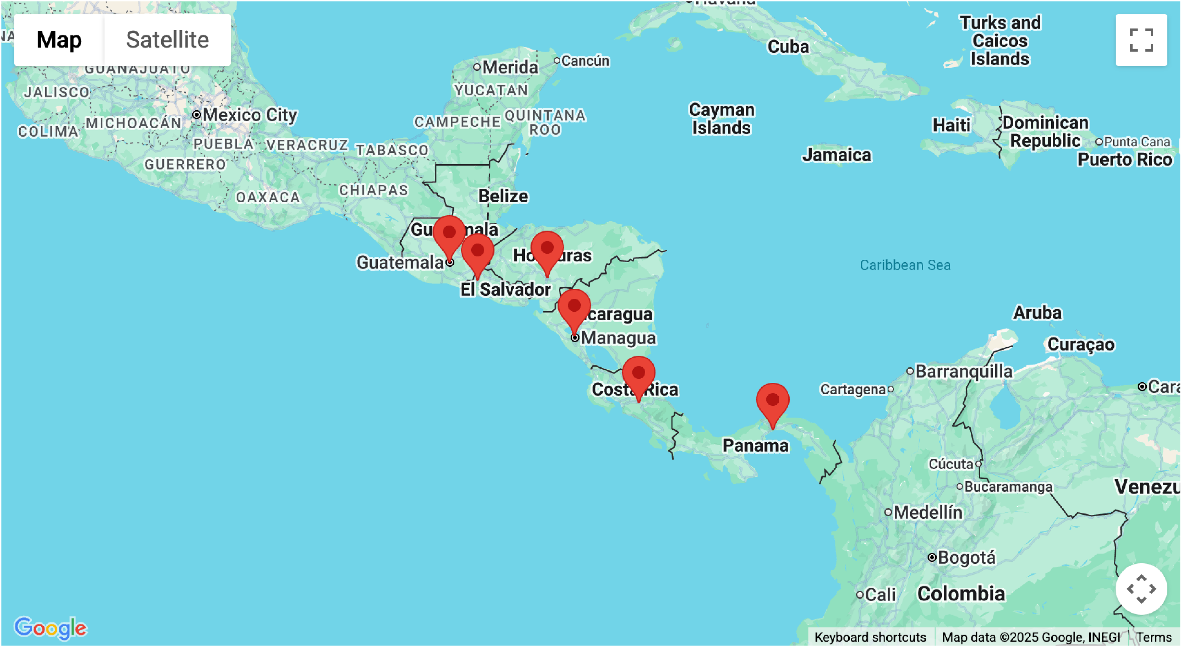 IMACASA Location Map