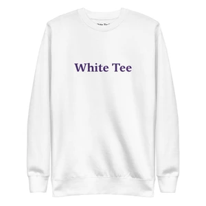 Sweatshirt Purple Text