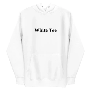 Hoodie Black Text