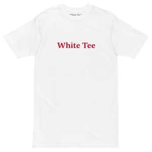 T-Shirt Red Text