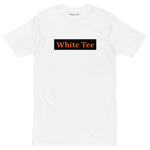 T-Shirt Orange on Black