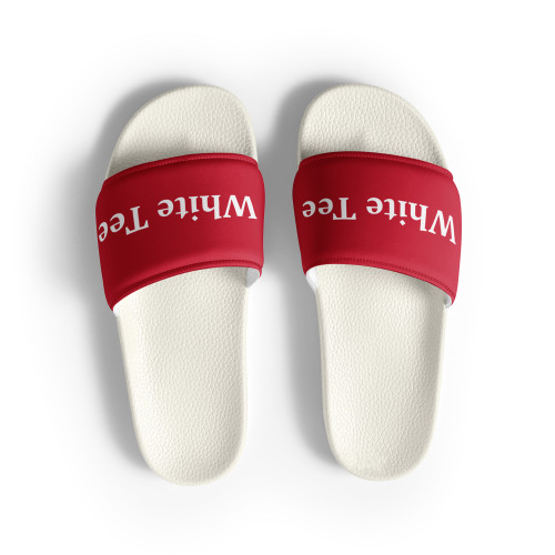 Women's Slides Red