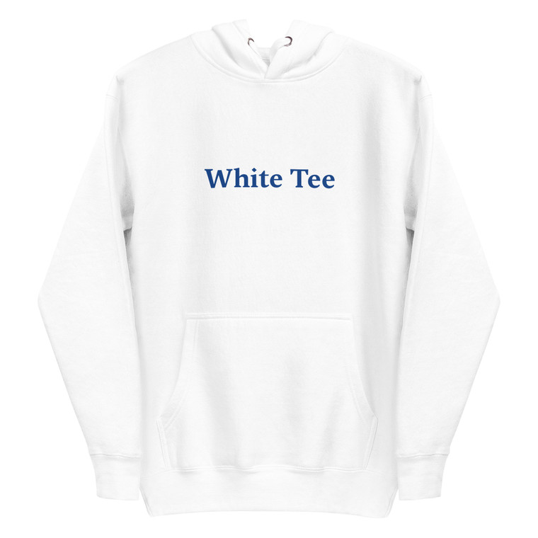Hoodie Blue Text