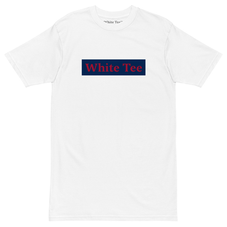 T-Shirt Red on Dark Blue