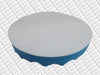 WAFFLE PADS - ( 200mm diameter velcro backed) BLUE  SUPER FINE