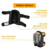 Ingco- Knee Pads 215x180MM Construction Professional Work Safety 1 Pair