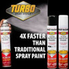 Rust-oleum Turbo Spray Can 4X Faster