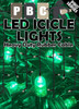 Pro Grade LED Icicle Lights Rubberized 2mtrs x 0.6mtr