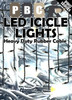Pro Grade LED Icicle Lights Rubberized 2mtrs x 0.6mtr