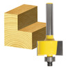 CarbiTool EY-1708-B-RABBETING BIT 6.35MM TCT, 1/4 SHK W/BEAR