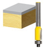 CarbiTool EY-8012-B-1/2-TRIM BIT FLUSH 9.5MM TCT, 1/2 SHK W/BEAR