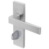 Delta Series Door Lever Plate Satin Chrome or Polished Chrome Passage, Privacy or Entrance
