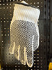 GLOVES KNITTED COTTON DOTTED