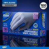 Xtra Kleen - Disposable Gloves Vinyl Clear/White 100pk