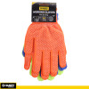 Handy Hardware - 3 x Pairs Work Gloves Neon Grip