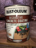 Decorative Concrete Textured Coating  Rustoleum  Sahara 1-gal (3.78ltr)