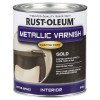 Rustoleum Metallic Varnish Gold, 946ml cans