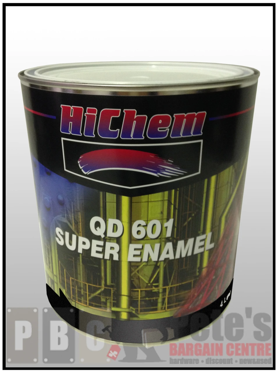 QD601 SUPER ENAMEL - Toyota White 045 4 Litre Can *FREE SHIPPING*