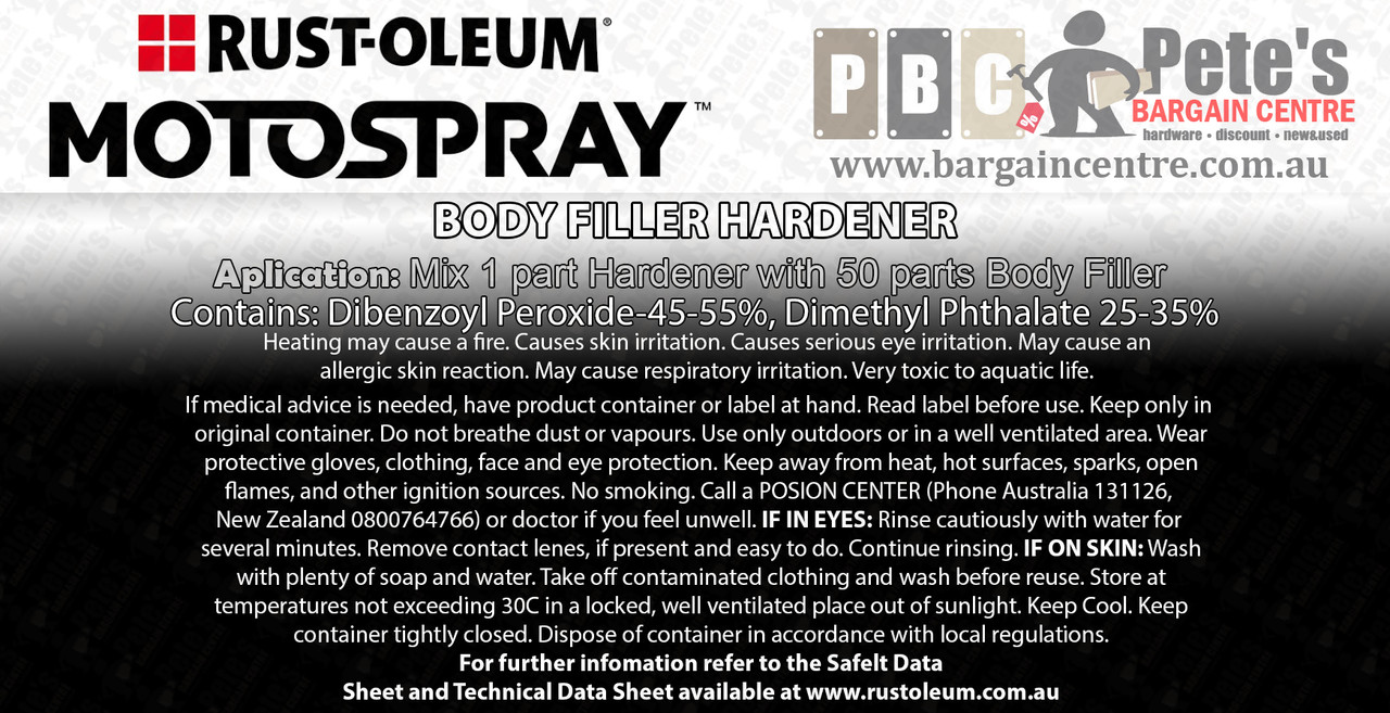 5 x HARDENERS  25gm Tube (RED)