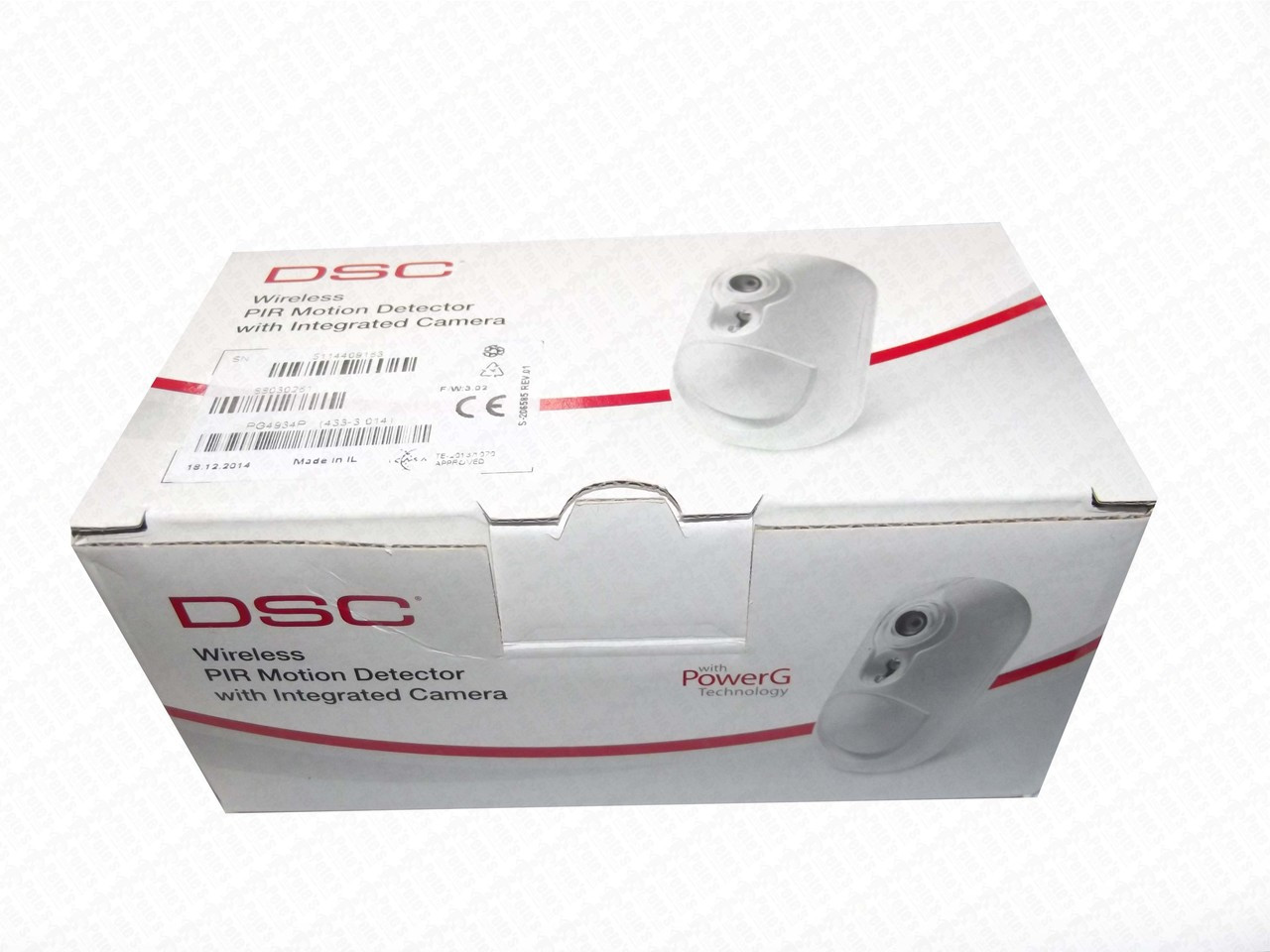 PowerG 433Mhz Wireless PIR M With Intergrated Camera PG4934P