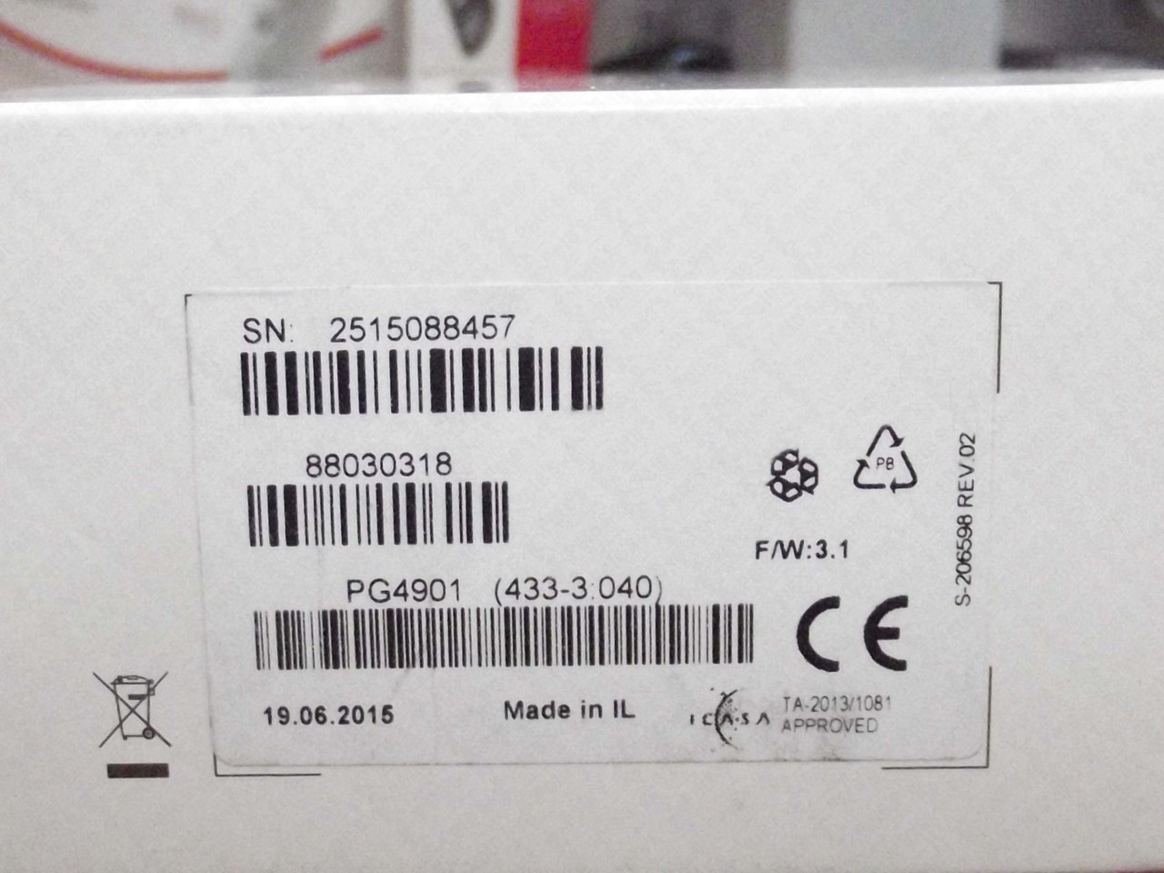 DSC Neo PowerG wireless Indoor Siren security