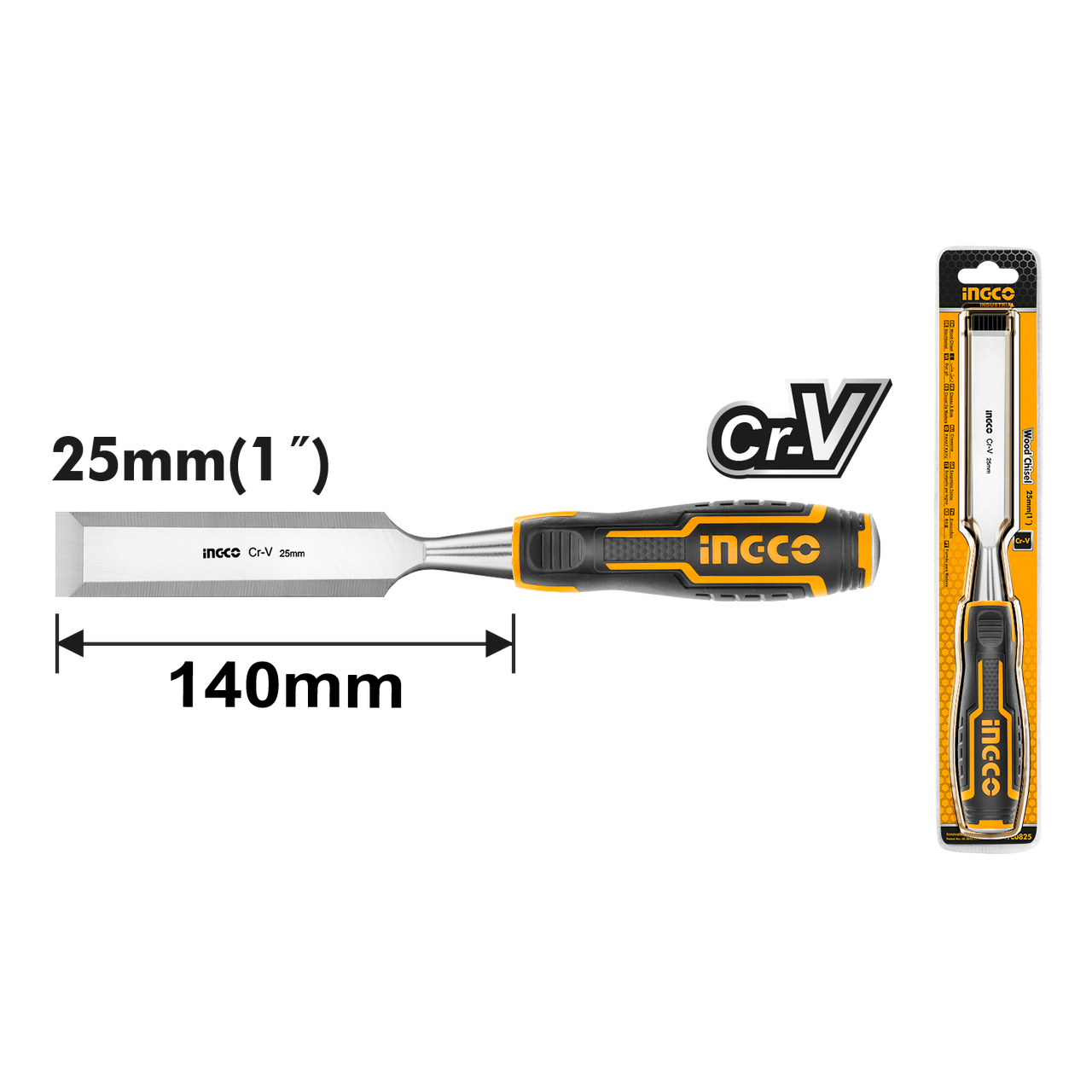 Ingco- 25mm Wood Chisel