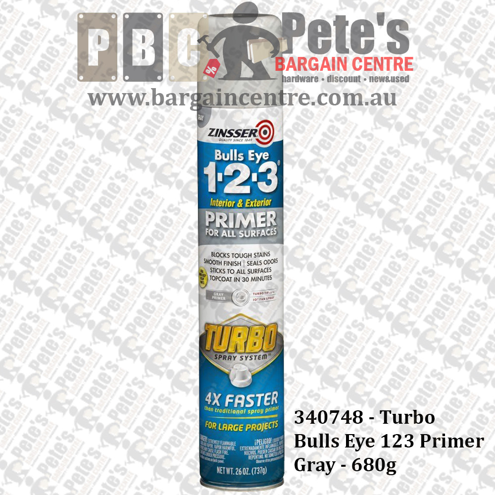 343746 - Gray 123 Primer Turbo Spray 737g