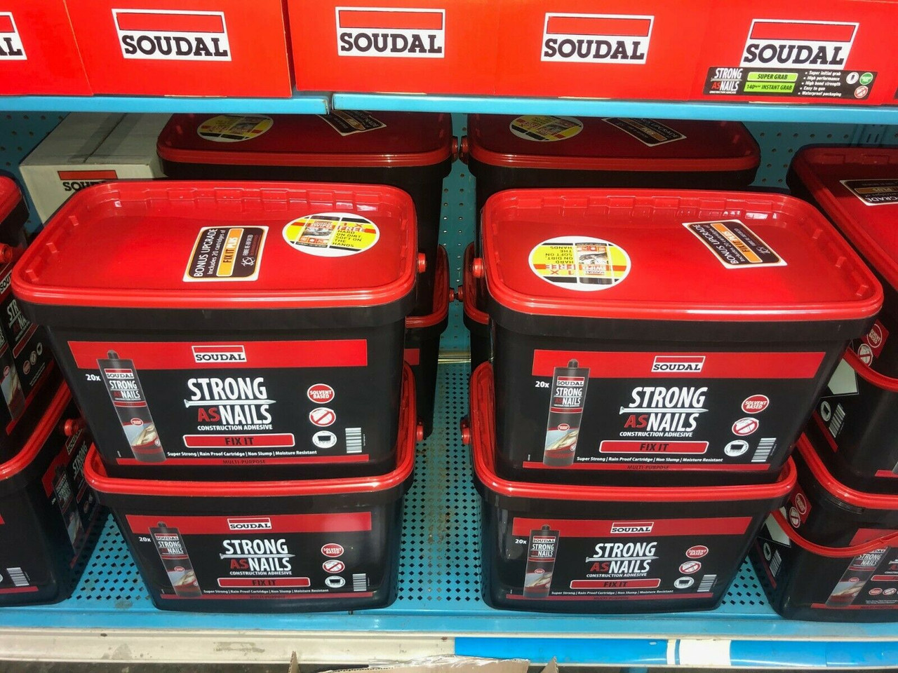 Soudal Strong As Nails - Fix It (Grab & Go Pack of 20)