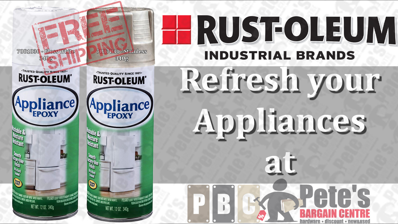 white rust proof spray paint