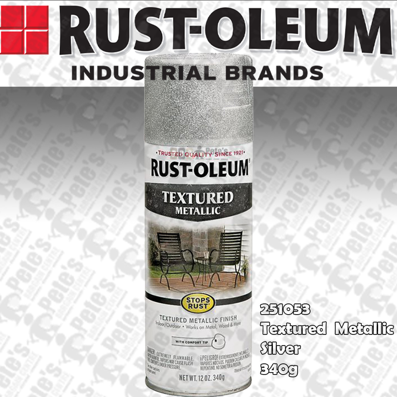 Stops Rust® Textured Metallic Spray Paint