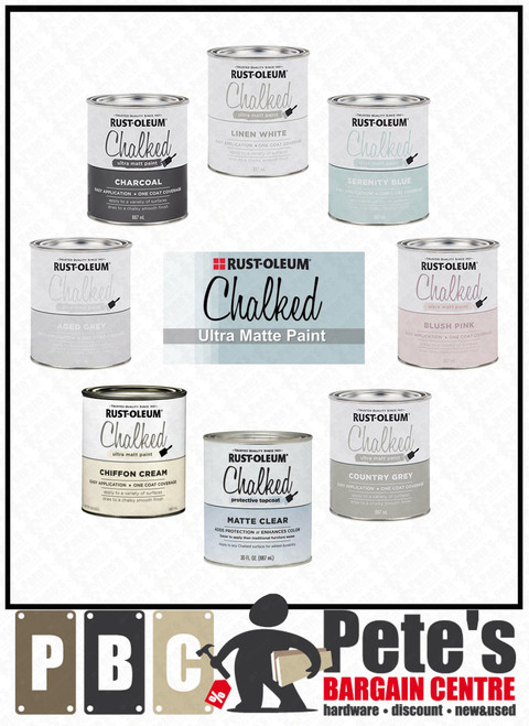Rust-Oleum Chalk Paint *Choose your colour*