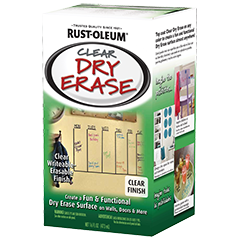 Rust-Oleum Dry Erase Kit - Clear