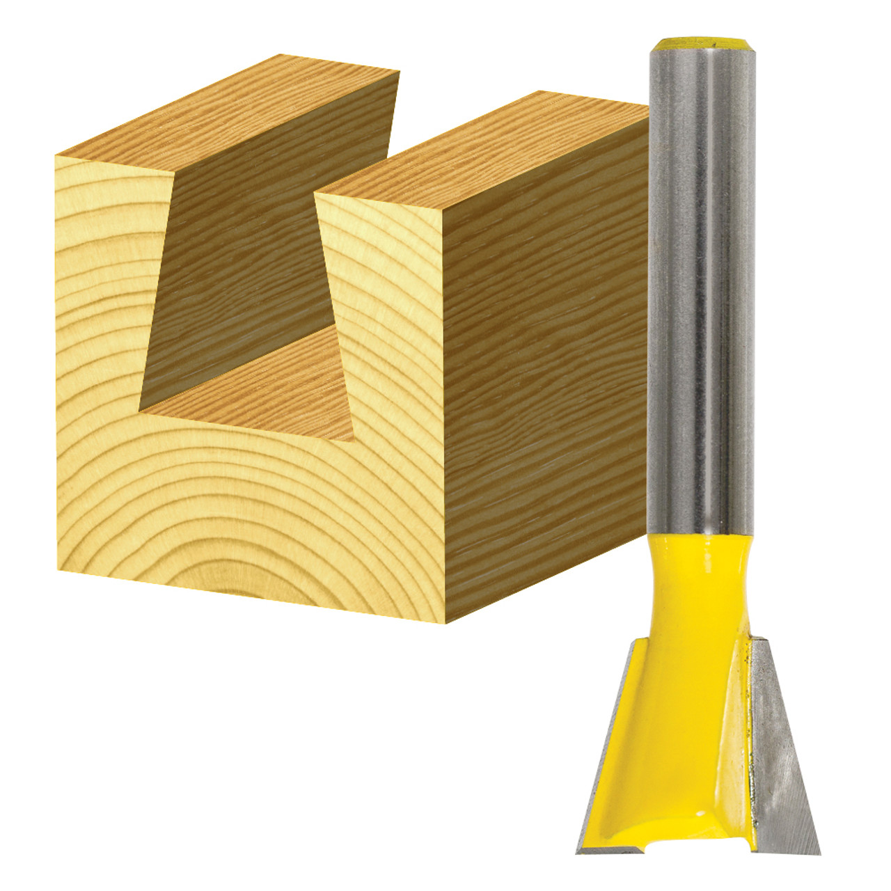 CarbiTool EY-1018-DOVETAIL BIT 9/16 TCT, 1/4 SHK