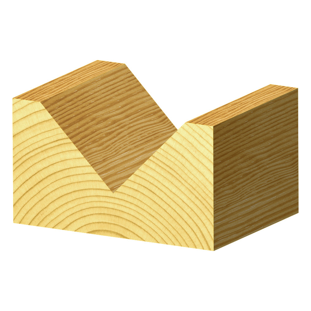 CarbiTool EY-112-1/2-V-GROOVE BIT 90 DEG. TCT, 1/2 SHK